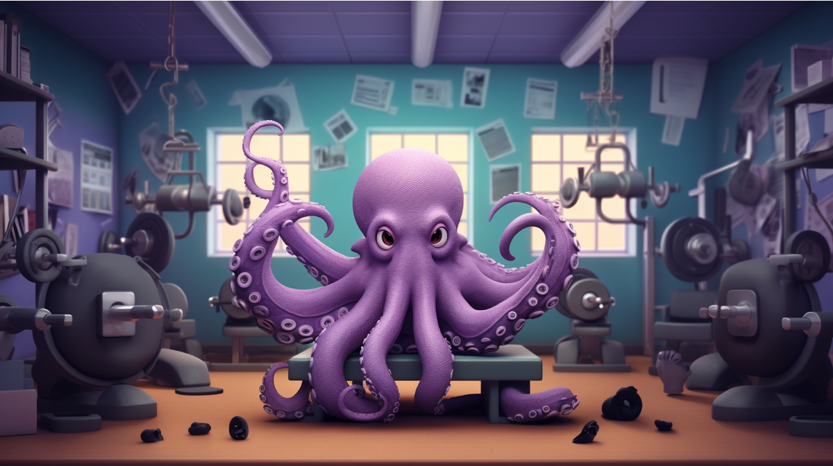 octopus Chad doing some TypeScript gymnastics