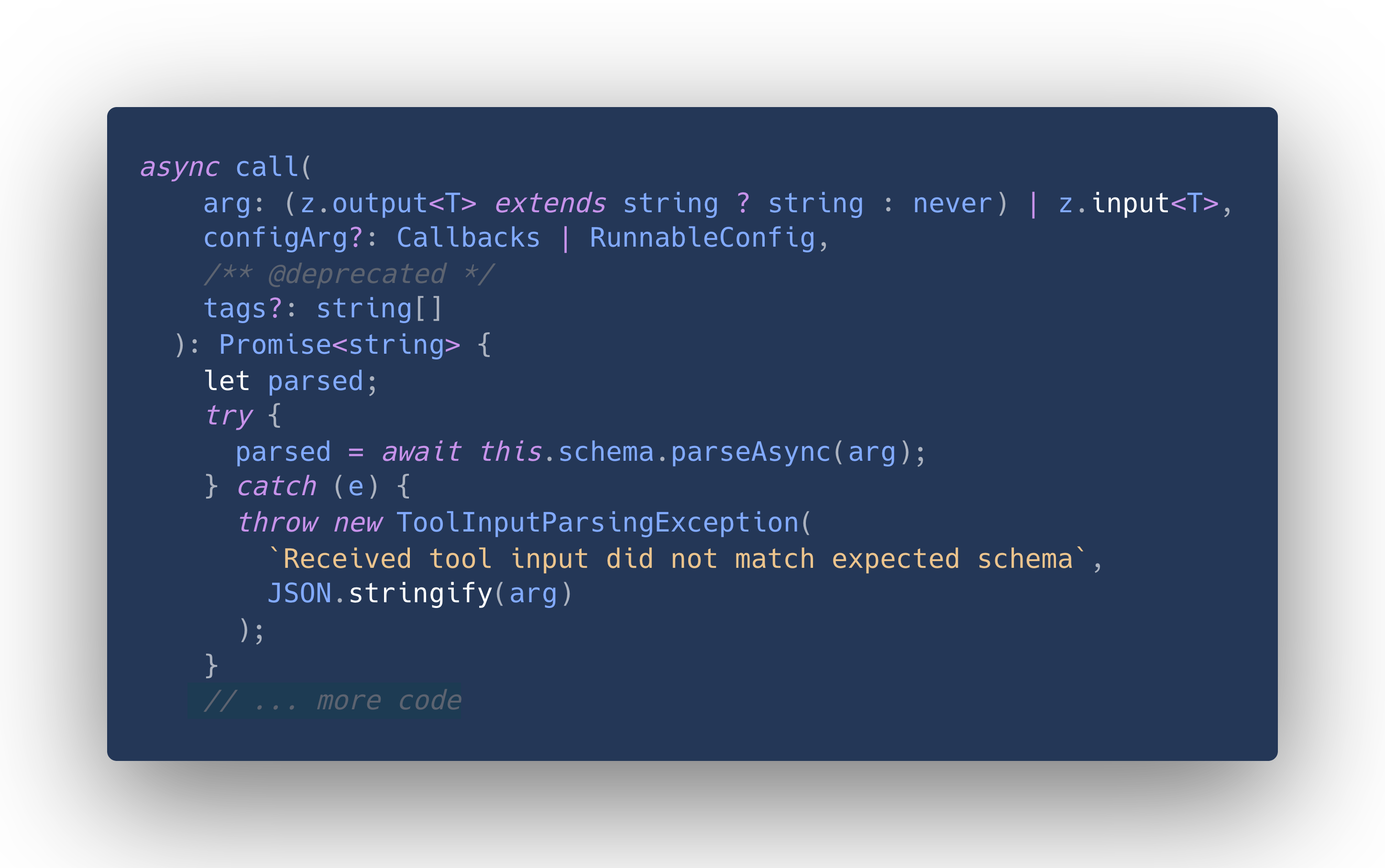 code snippet 2